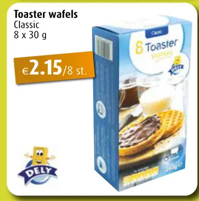 Promotie: Toaster wafels