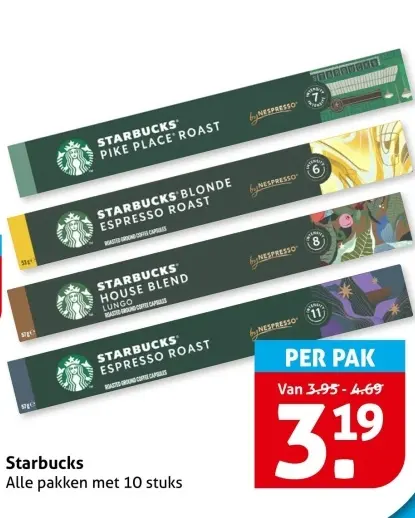 Aanbieding: Starbucks