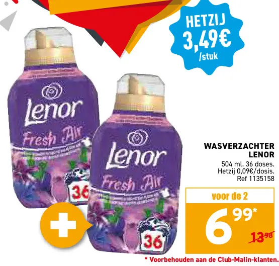 Promotie: Wasverzachter