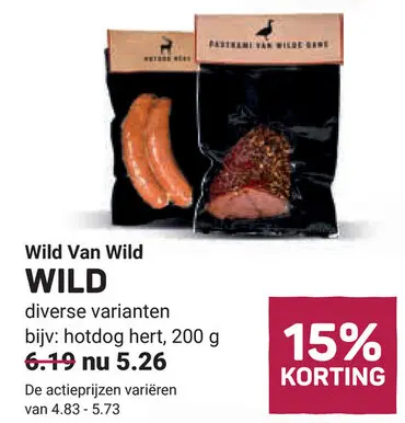 Aanbieding: Wild