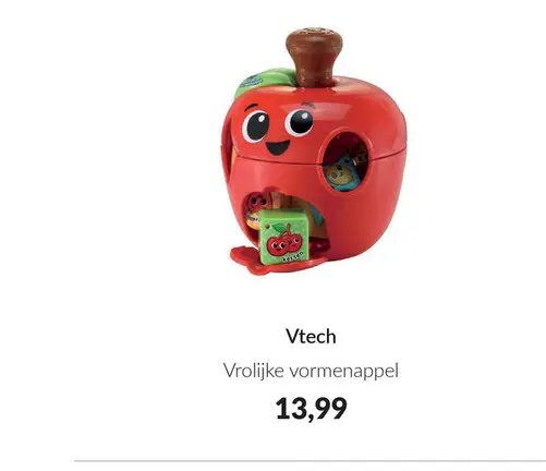 Aanbieding: Vrolijke vormenappel
