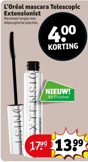 Promotie: mascara Telescopic Extensionist