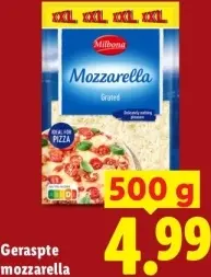Aanbieding: Geraspte mozzarella