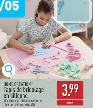Offre: Tapis de bricolage en silicone