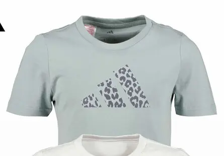 Aanbieding: Adidas JG Animal meisjes sport T-shirt groen