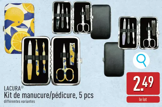 Offre: Kit de manucure/pédicure