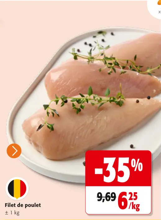 Offre: Filet de poulet