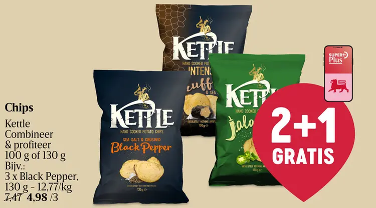Promotie: Chips | Camembert | Knoflook