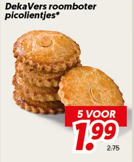 Roomboter picolientjes
