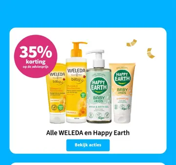Aanbieding: WELEDA en Happy Earth