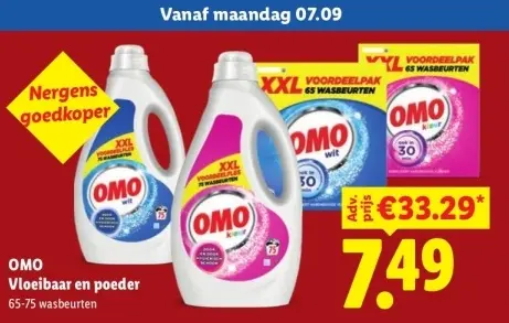 Aanbieding: Vloeibaar en poeder