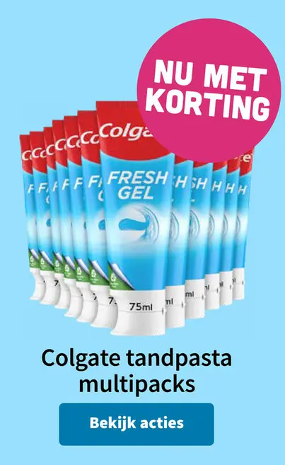 Promotie: Tandpasta multipacks
