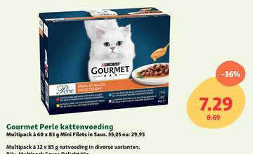 Aanbieding: Gourmet Perle kattenvoeding Multipack à 60 x 