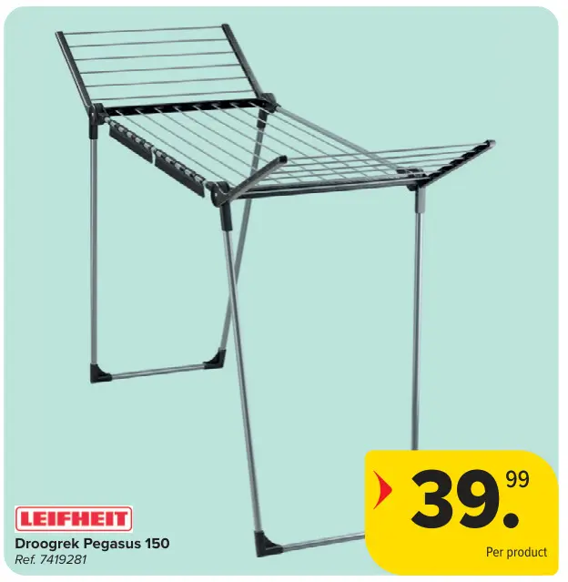 Promotie: Droogrek Pegasus 150