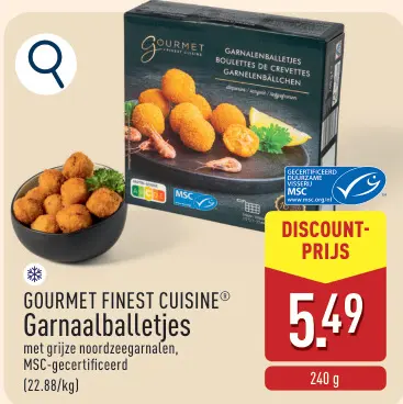 Aanbieding: Garnaalballetjes