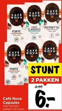 Aanbieding: Café Nova Capsules