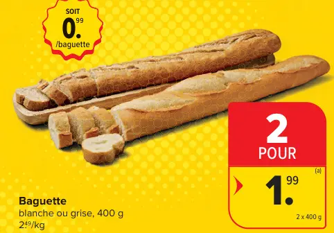 Offre: Baguette