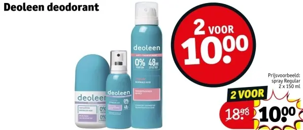 Aanbieding: Deodorant