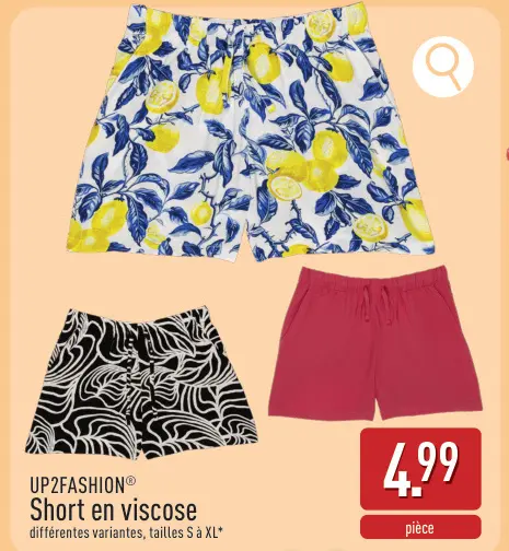 Offre: Short en viscose