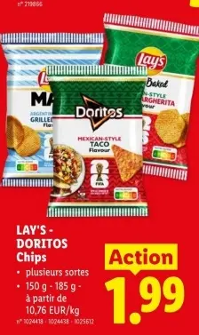 Offre: Chips