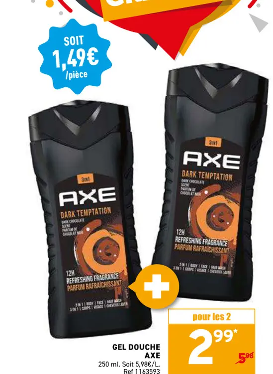 Offre: Gel douche