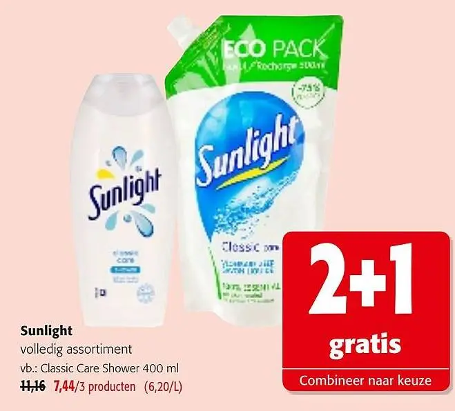 Promotie: volledig assortiment vb.: Classic Care Shower