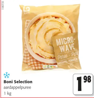 Promotie: Aardappelpuree