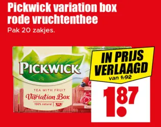 Aanbieding: Variation box rode vruchtenthee