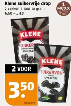 Aanbieding: Klene suikervrije drop