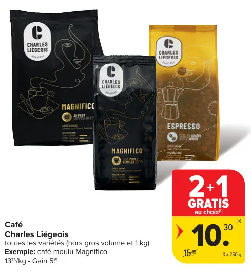 Offre: Café