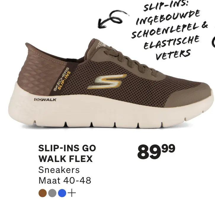 Aanbieding: Slip-ins go walk flex