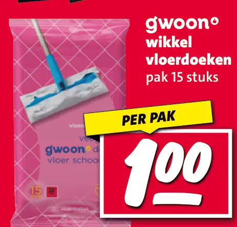 Aanbieding: wikkel vloerdoeken