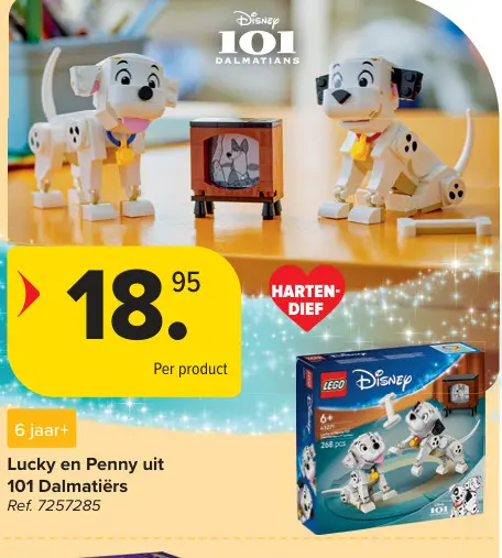 Aanbieding: Lucky en Penny uit 101 Dalmatiërs