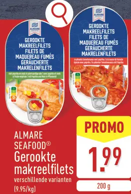 Promotie: Gerookte makreelfilets