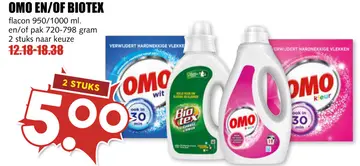 Aanbieding: Omo en/of Biotex