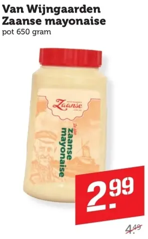 Aanbieding: Zaane mayonaise