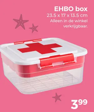 Aanbieding: EHBO box