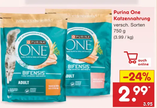 Aanbieding: Katzennahrung