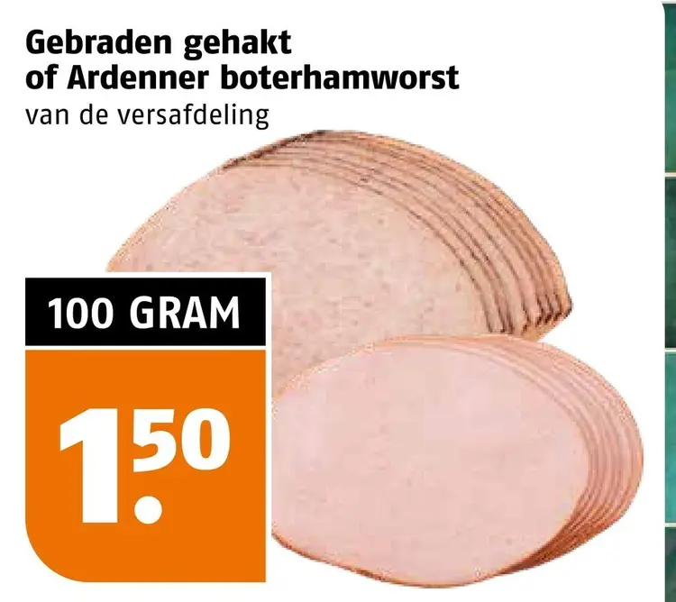 Aanbieding: Gebraden gehakt of Ardenner boterhamworst