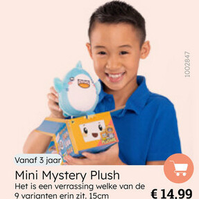 Aanbieding: Mini Mystery Plush