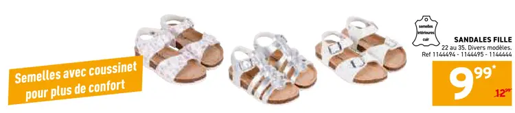 Offre: Sandales fille