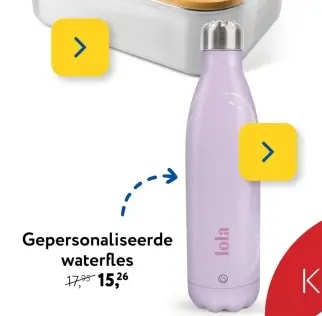 Aanbieding: Waterfles