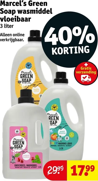 Aanbieding: Wasmiddel vloeibaar