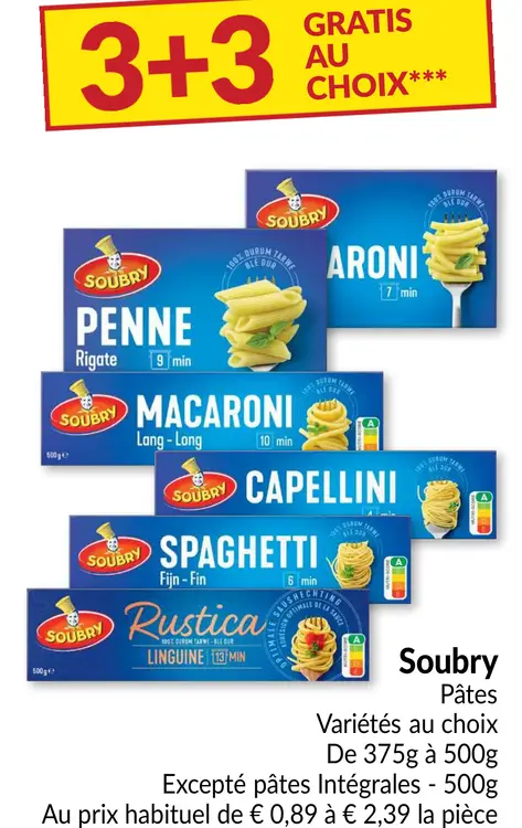 Offre: Pâtes