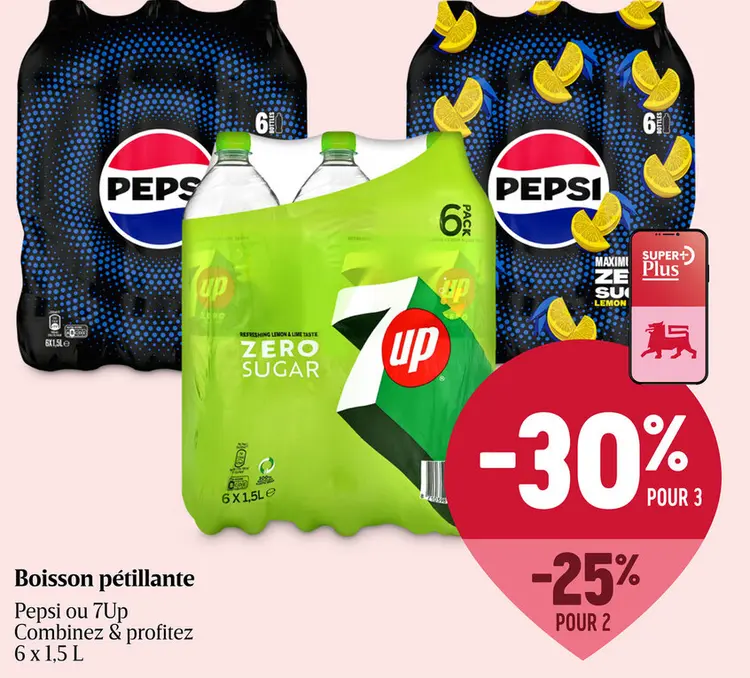 Offre: Boisson pétillante