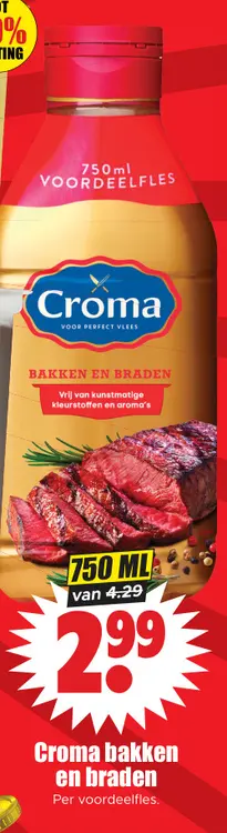 Aanbieding: Croma bakken en braden