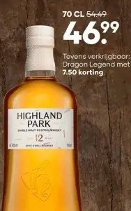 Aanbieding: Highland Park Single Malt Scotch Whisky 12 Ye