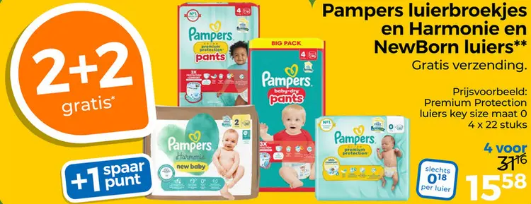 Aanbieding: Luierbroekjes en Harmonie en NewBorn luiers