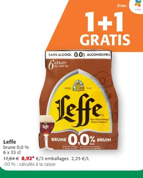 Offre: Leffe brune