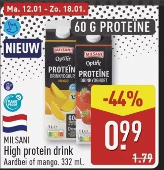 Aanbieding: High protein drink